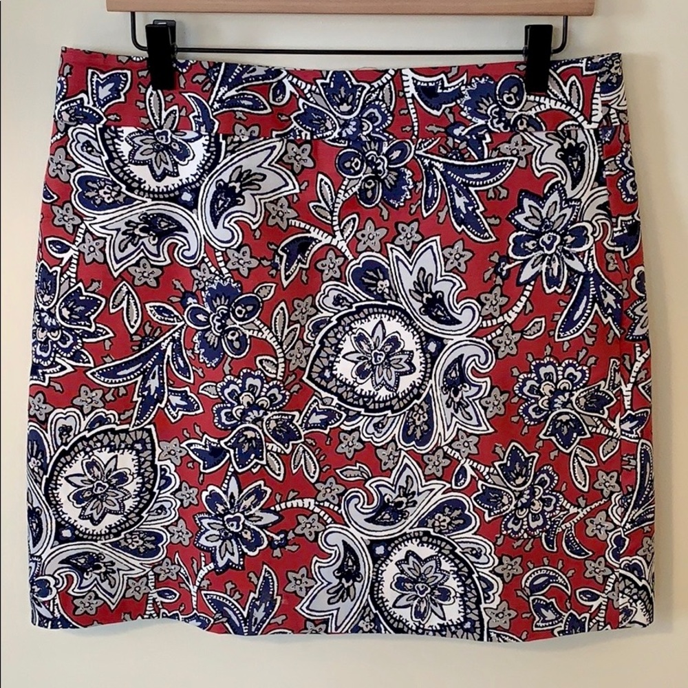 Loft floral skirt